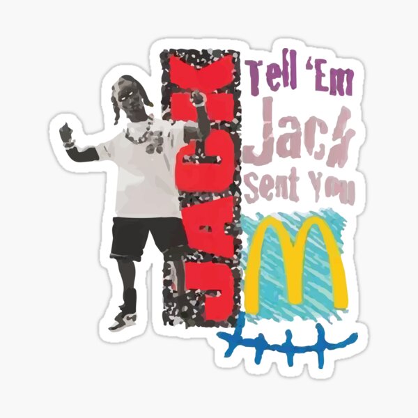 Item preview, Travis Scott X McDonald's Collab Illustration designed and sold by CodyR-Art.