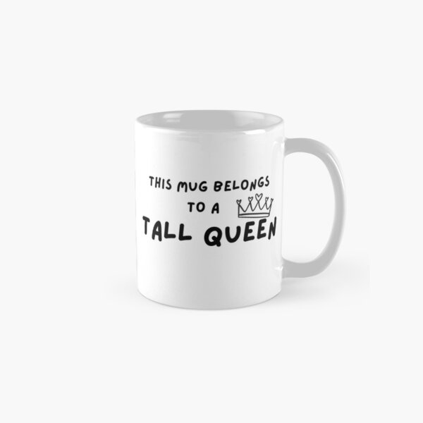 Item preview, Tall Queen’s Mug designed and sold by PlumTreeDesign.
