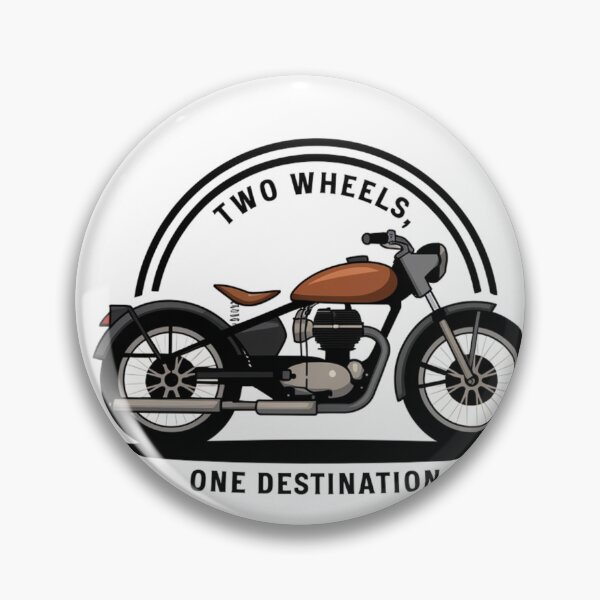 Item preview, Two wheels, One destination. Passion for motorcycles. designed and sold by FusiTink.