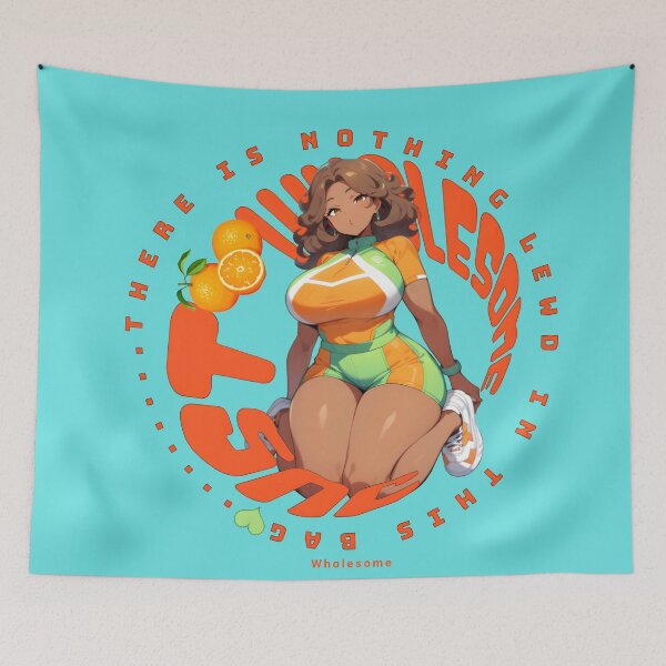 Item preview, Wholesome Yet Playful – Bold Anime Aesthetic Design designed and sold by HoneyNutCrisis.