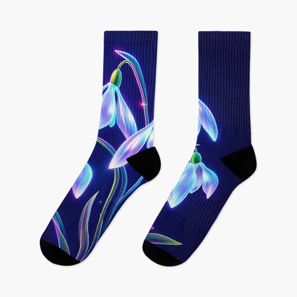 Item preview, Neon Snowdrop Dreams designed and sold by roxysnextgenart.