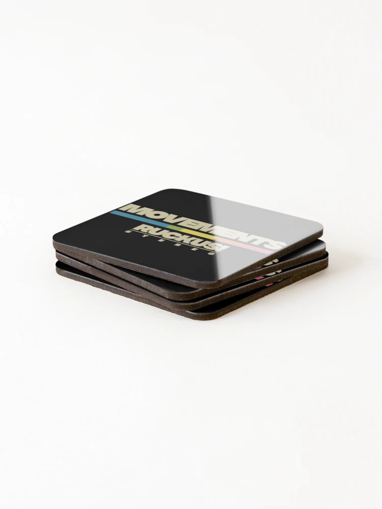 Thumbnail 4 of 5, Coasters (Set of 4), Movements Ruckus Stereo designed and sold by Rasmuschrist.