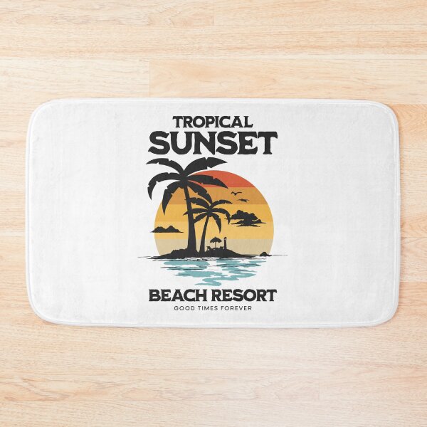 Item preview, Tropical Sunset Beach Resort Paradise designed and sold by yasarstore.