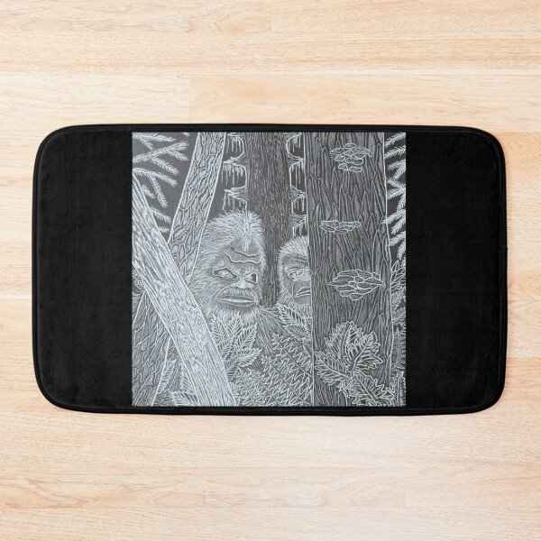 Item preview, “Woodland Wanderers” Father and Son Sasquatch Bigfoot designed and sold by SasquatchShop.
