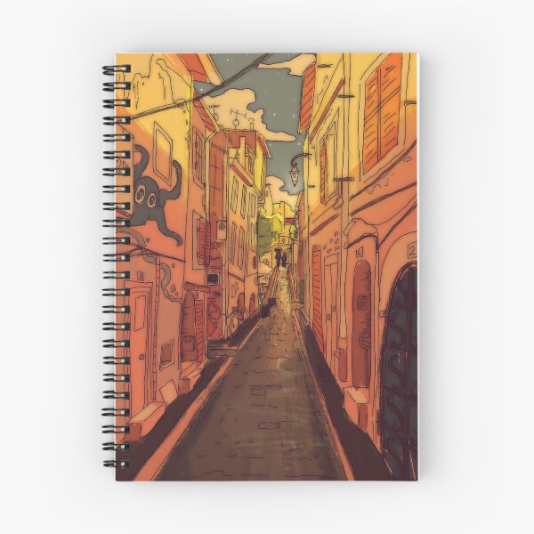 Item preview, Calles de Marsella designed and sold by kukurbee.