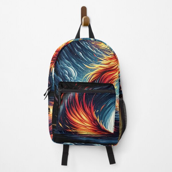 Item preview, Majestic Fiery Phoenix Rising designed and sold by pixelpopplanet.
