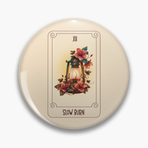 Item preview, Slow Burn Romance Bookish Trope designed and sold by PlumBlushCo.