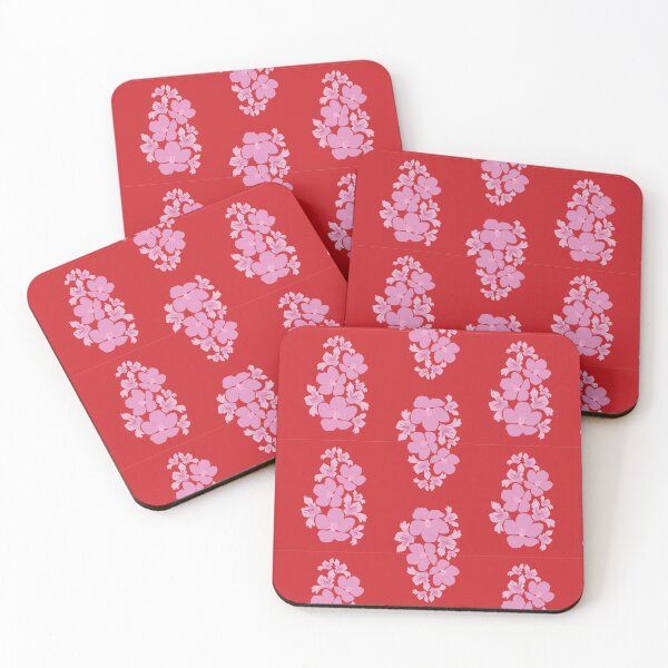 Item preview, Flowers, blossom, bloom, florals, fashion, boho, design, decor, fabric, color, red, pink designed and sold by Va Vega.