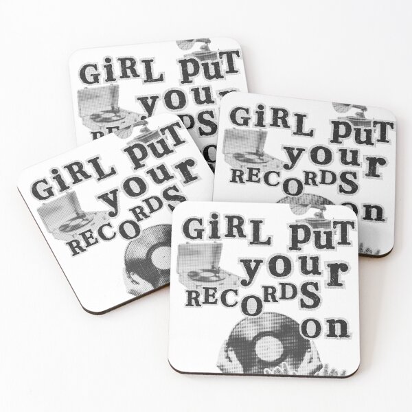 Item preview, Girl Put Your Records On! designed and sold by Bailey Gagnon.