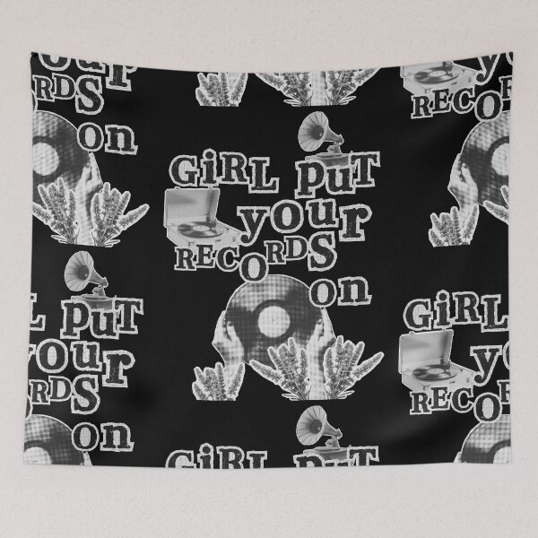 Item preview, Girl Put Your Records On! designed and sold by Bailey Gagnon.