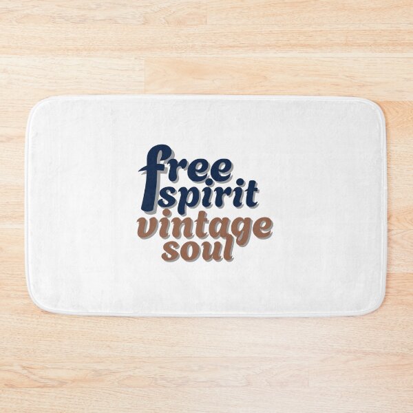 Item preview, Free spirit vintage soul - boho inspirational typography Art designed and sold by Arbstrong.