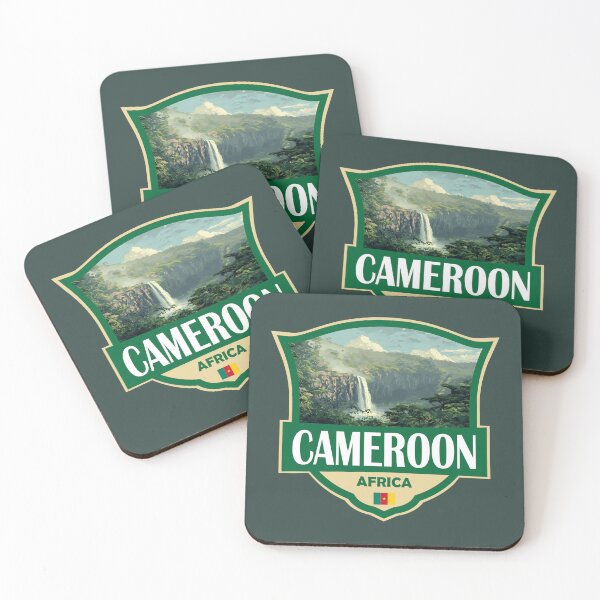 Item preview, Cameroon Illustration Retro Badge designed and sold by KrisSidDesigns.