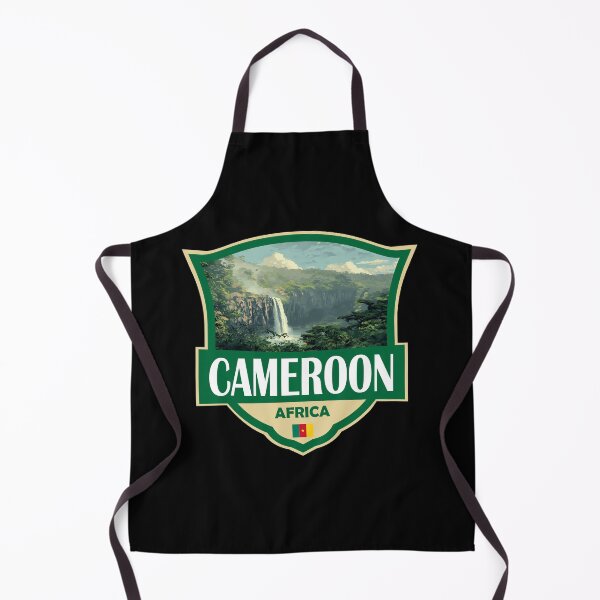 Item preview, Cameroon Illustration Retro Badge designed and sold by KrisSidDesigns.