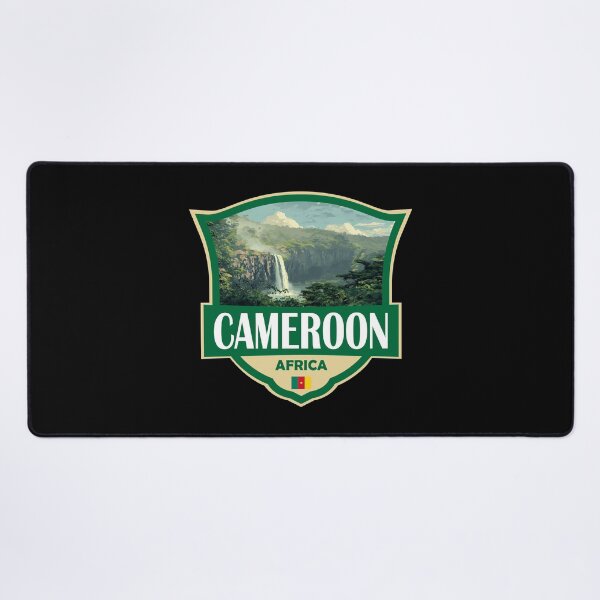 Item preview, Cameroon Illustration Retro Badge designed and sold by KrisSidDesigns.