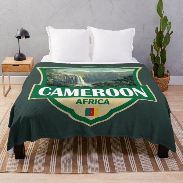 Item preview, Cameroon Illustration Retro Badge designed and sold by KrisSidDesigns.