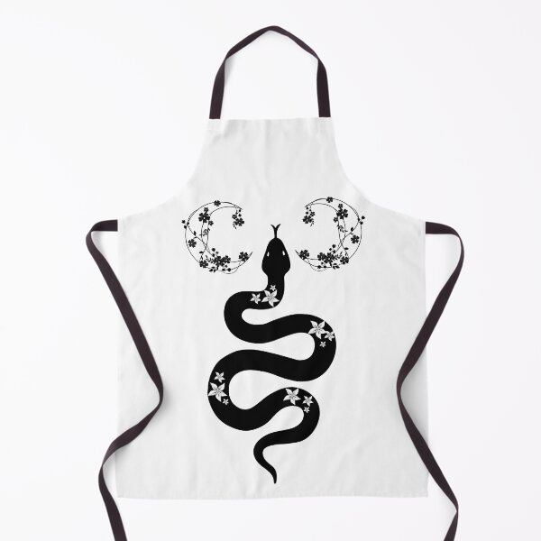 Item preview, Black Snake Flowers moon designed and sold by Paradise-Vibes.