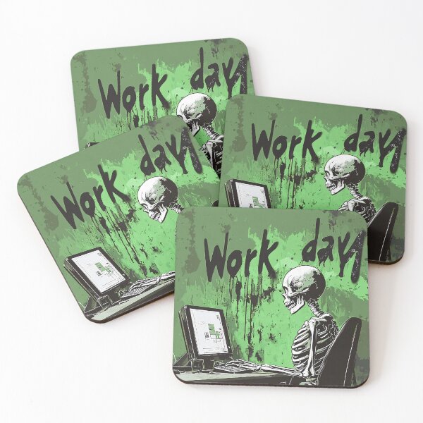 Item preview, Work day - WFH designed and sold by Brendon987.