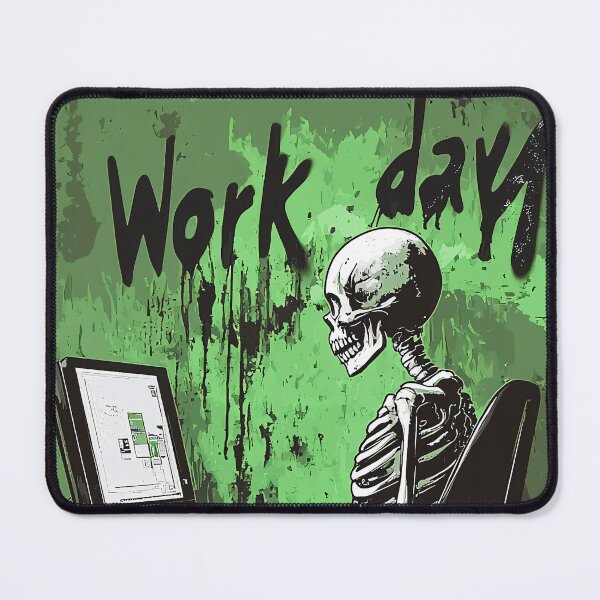 Item preview, Work day - WFH designed and sold by Brendon987.
