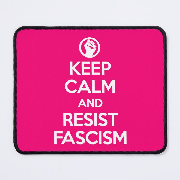 Item preview, Keep Calm and RESIST FASCISM (white text) designed and sold by Thelittlelord.