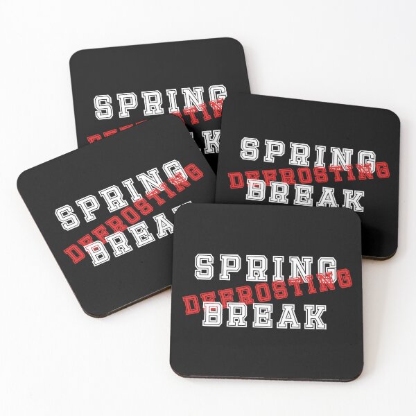 Item preview, "spring break, defrosting" in white and red  designed and sold by PariSeine.
