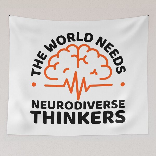 Item preview, The World Needs Neurodiverse Thinkers designed and sold by Teetreasure2.