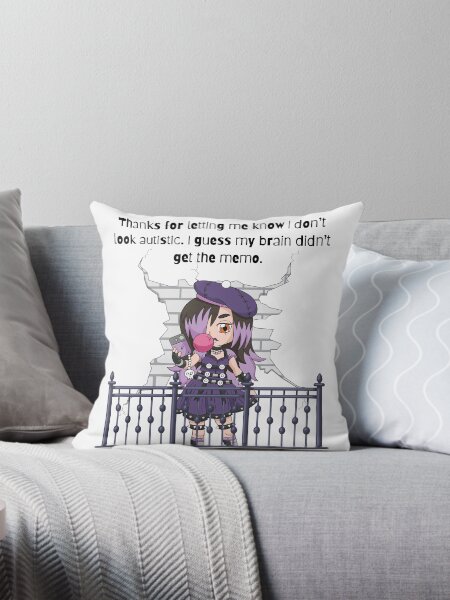 Vista previa del artículo con la obra «Diseño divertido de humor autista», diseñado y vendido por marinapowerdesigns.