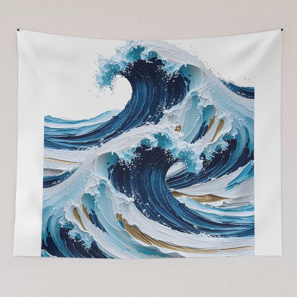 Item preview, Eternal Wave – Classic Art with Surf Culture designed and sold by Printicato.