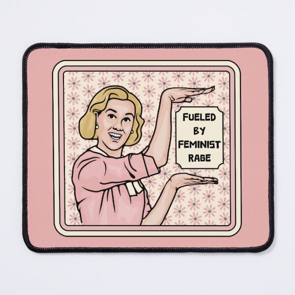 Item preview, Fueled by Feminist Rage designed and sold by Unhinged Heather.