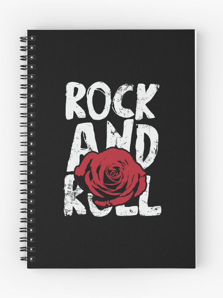 Thumbnail 1 of 3, Journal, Rock and Roll – A Rocking Rose designed and sold by Lookartstudio.