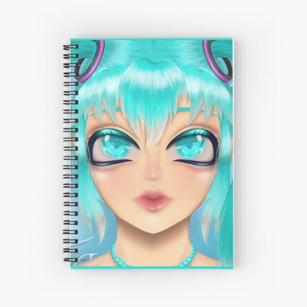 Item preview, Hatsune Miku Deep Sea Lily Print  designed and sold by mikusleeklover.