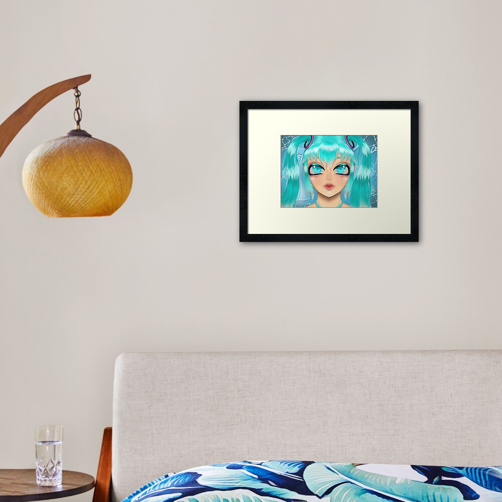 Artikel-Vorschau von Gerahmter Kunstdruck, designt und verkauft von mikusleeklover.