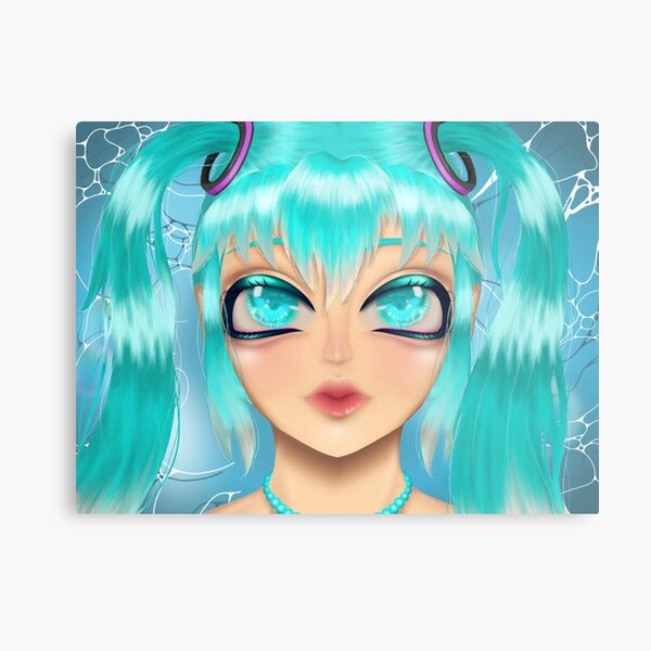 Item preview, Hatsune Miku Deep Sea Lily Print  designed and sold by mikusleeklover.
