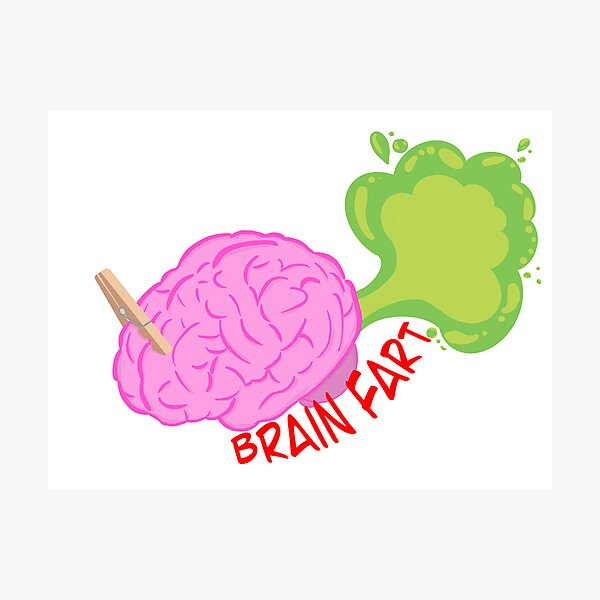 Item preview, Brain Fart designed and sold by GlitchedGeek.