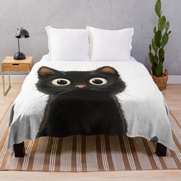Item preview, Black Velvet Cat designed and sold by Memetitation.