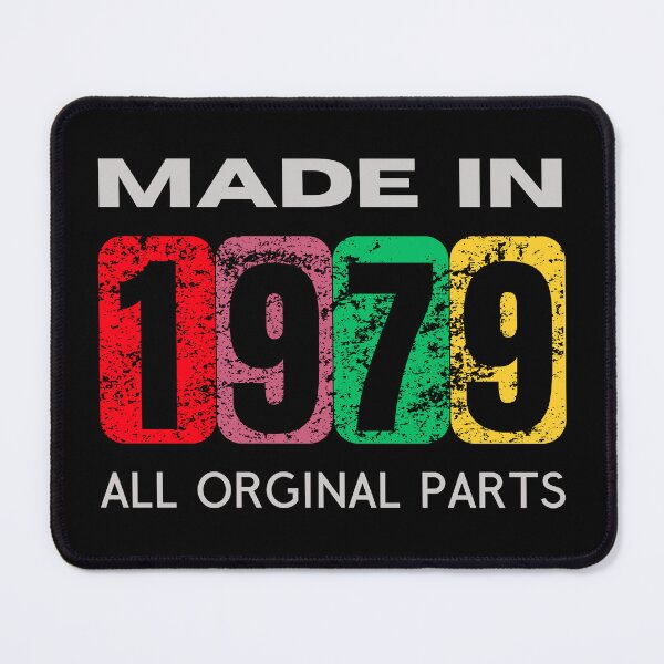 Item preview, Vintage 1979 - All Original Parts | Retro Birthday Gift designed and sold by Psycho-Crazy.