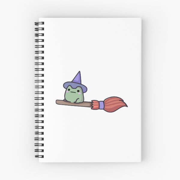 Item preview, cute frog with broom designed and sold by designing01Ar3.