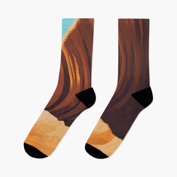 Item preview, Wave Rock Australia Illustration Travel Art Vintage designed and sold by KrisSidDesigns.