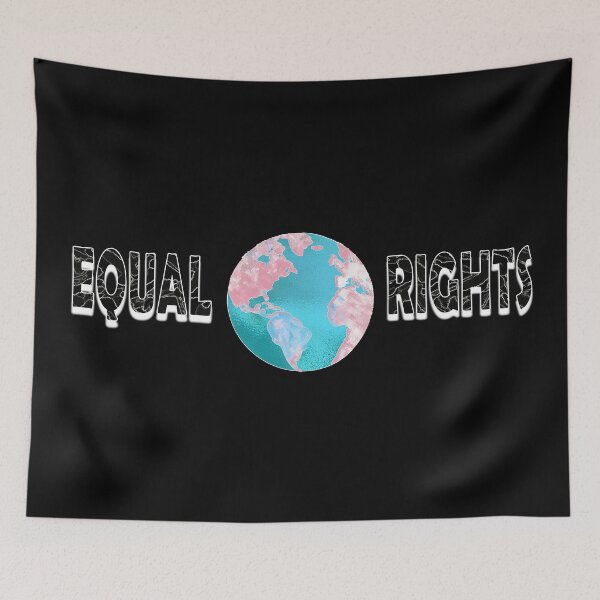 Item preview, EQUAL RIGHTS - Transgender Globe - LGBTQ Acceptance/Ally  designed and sold by Qweird Artistry.