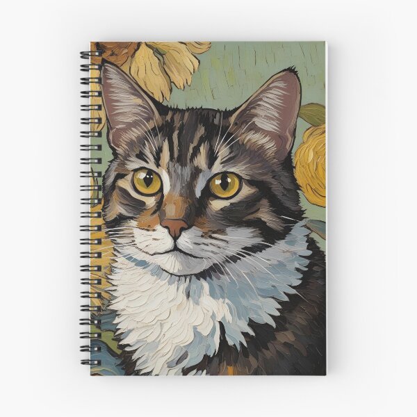 Item preview, Cat Van Gogh, Cute Cat Lover Gifts designed and sold by Cuteanimalgifts.