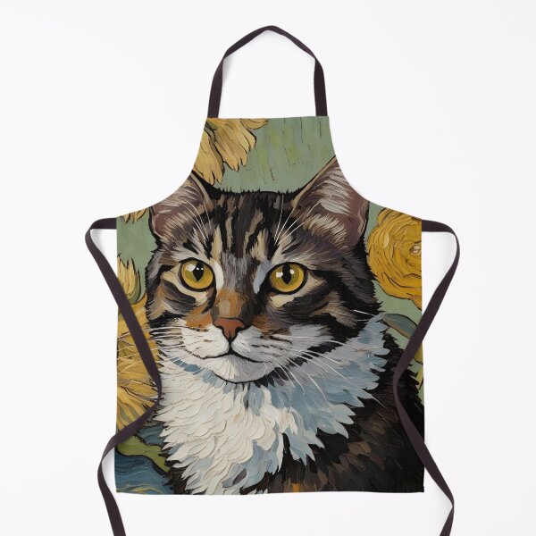 Item preview, Cat Van Gogh, Cute Cat Lover Gifts designed and sold by Cuteanimalgifts.