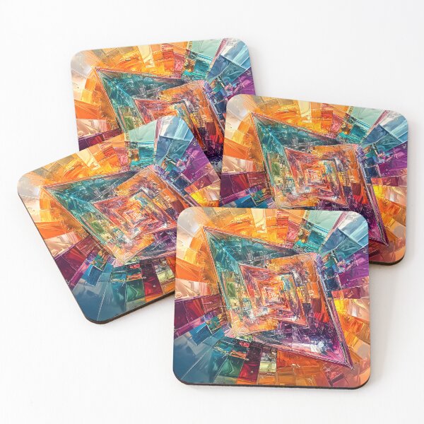 Item preview, Prismatic Infinity – A Kaleidoscope of Reflections designed and sold by AI-Only Creations.