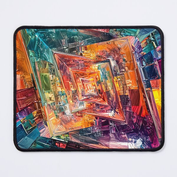 Item preview, Prismatic Infinity – A Kaleidoscope of Reflections designed and sold by AI-Only Creations.