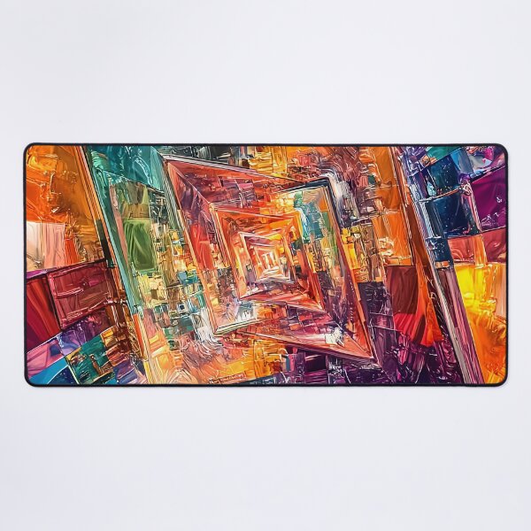 Item preview, Prismatic Infinity – A Kaleidoscope of Reflections designed and sold by AI-Only Creations.