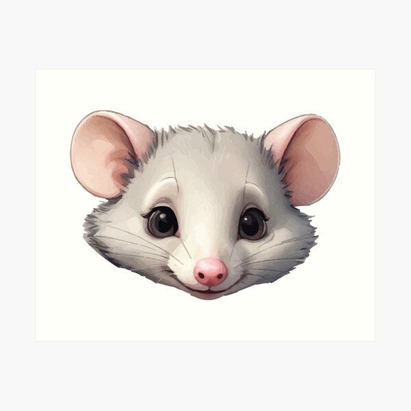 Item preview, Possum Head  designed and sold by HyperSynthX.