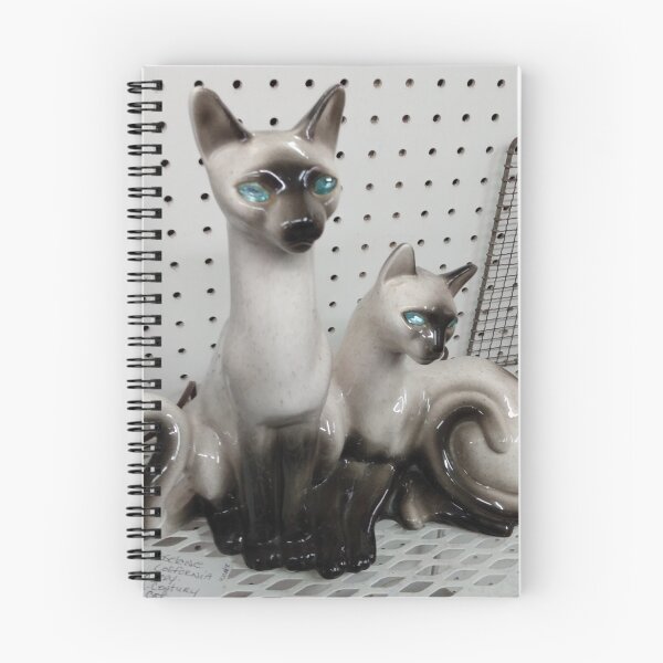 Item preview, Siamese Cats With Jewel Eyes designed and sold by happy-thrifting.