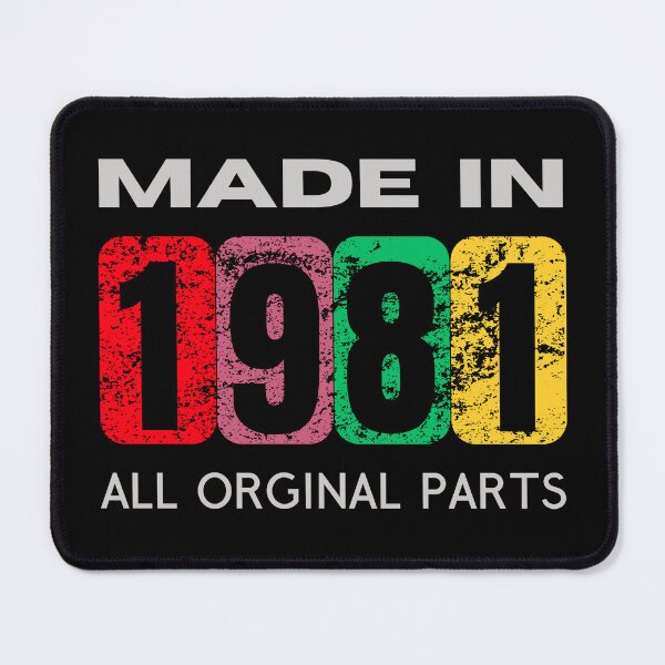 Item preview, Made in 1981 - Vintage Design Celebrating Original Parts designed and sold by Psycho-Crazy.