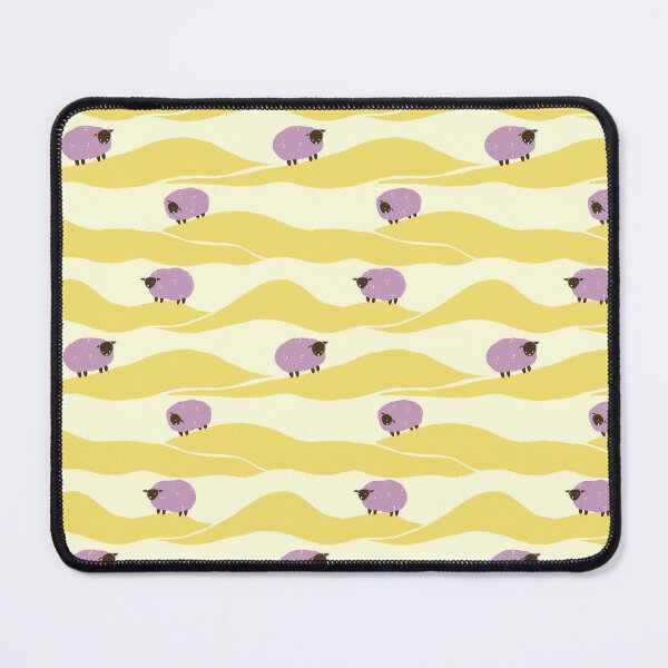 Item preview, Sleepy sheep grazing on rolling hills in spring time designed and sold by aysegulkacar.