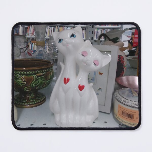 Item preview, White Cats In Love designed and sold by happy-thrifting.