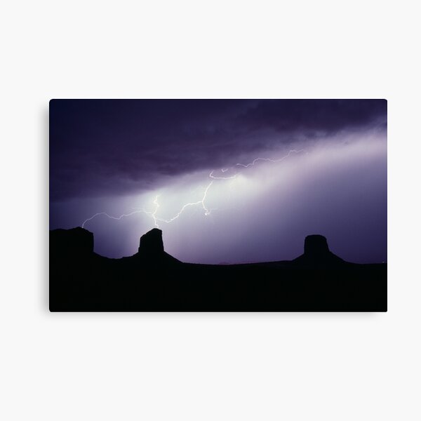 Monument Valley Storm Canvas Print