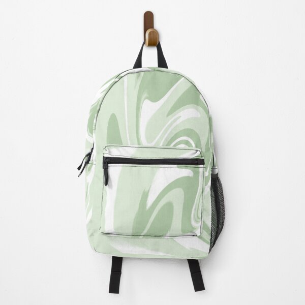 Item preview, Abstract Marbled Swirls in Light Green, Sage Green and White designed and sold by JulzPink.